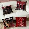 Twin Peaks F-Fire Walk Me   Pillow Case Square Double-Sided Sofa Cushion Cover Bedroom Bedside Pillow
