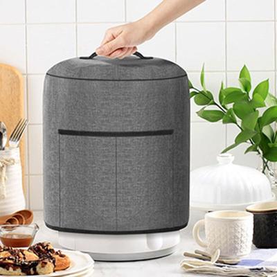Oxford Cloth Air Fryer Dust Cover Oil-resistant with Pocket Rice Cooker Protective Cover Washable Reusable