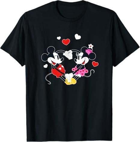 And Hearts Black TShirt S