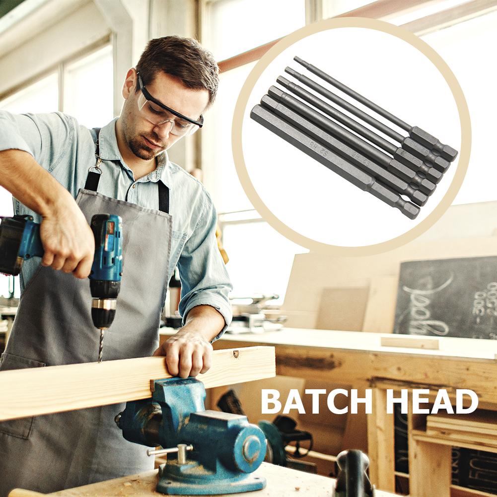 Cheap 6/10Pcs Hex Head Allen Wrench Drill Bits Set 100mm Long Allen