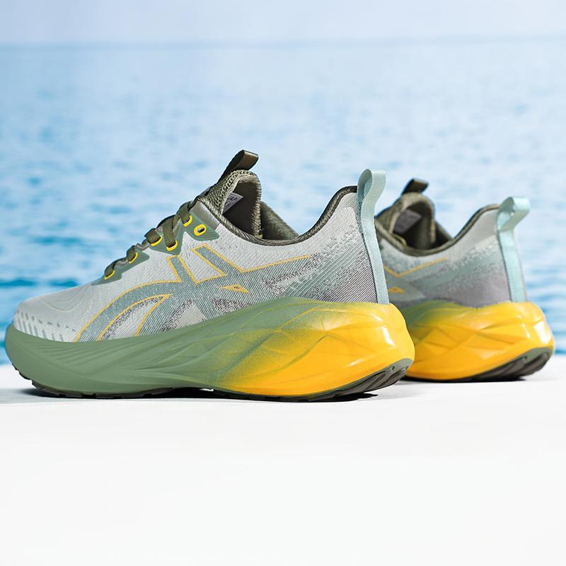 Men'S Light Sneakers Spring And Autumn Outdoor Breathable Casual Running Shoes Fashion Youth Thick-Sole Soft-Sole Sports Shoes