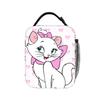 Maries Cat Insulated Lunch Bags Leakproof Cute Cartoon Cat Lunch Container Thermal Bag Tote Lunch Box College  Travel Men Women