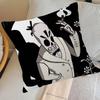 Pillow Covers Cartoon Sofa Decorative Home Double-Sided Printing Short Plush Cute Cushion Cover Classic G-G-Grim Fandango Game