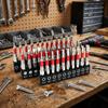 10/12/34 pcs Non-Slip Magnetic Hex Screwdriver Bits S2 Steel Slotted Torx Hex Bit Kit  Woodworking