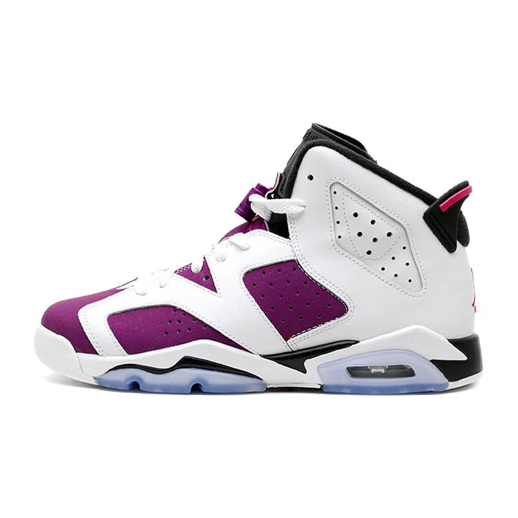 Jordan 6 Retro Grape GS 543390-127 37.5 яркий розовый/белый