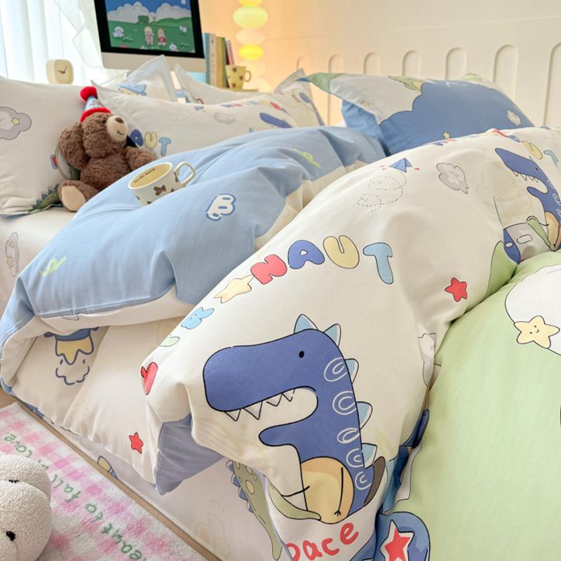 Skin-friendly Duvet Cover 100% Cotton Quilt Cover Single/Double/Queen/King Size Comforter Cover Dekbedovertrek (No Pillowcase)
