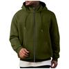 Men's Sweat Jacket With Hood Leisure Hooded Jacket Zip Hoodie Casual Sweatshirt Jacket Winter Hoodie With Zip Winter Jacket PlainJacket Hood