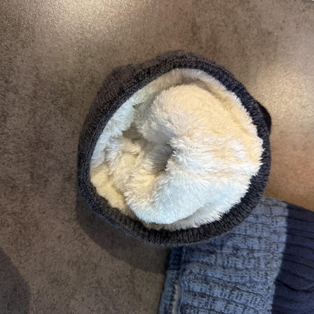 Knit Hat For Men With Acrylic Fabric Warmth For Autumn Winter Casual Style