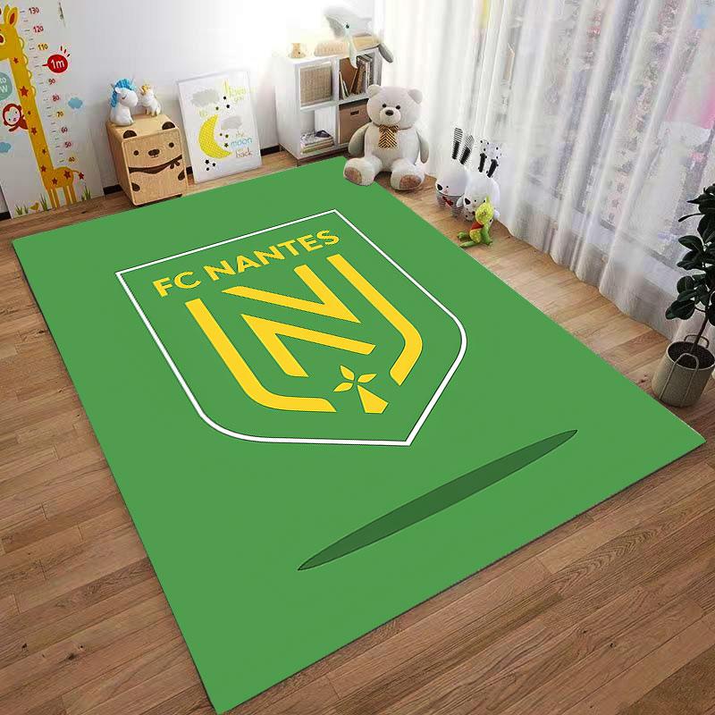 FC Nantes Logo Carpet suitable as a non-slip mat for the living room or bedroom sofa