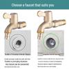 TLXT Extended Quick-Open Dual-Use Washing Machine Faucet