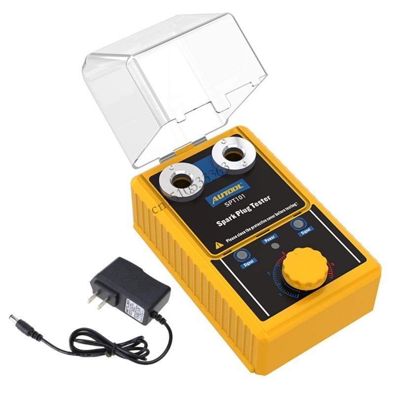 090E Ignition Plugs Diagnostic Tool Easy operation Plug & for Play SPT101 Double Hole Testing