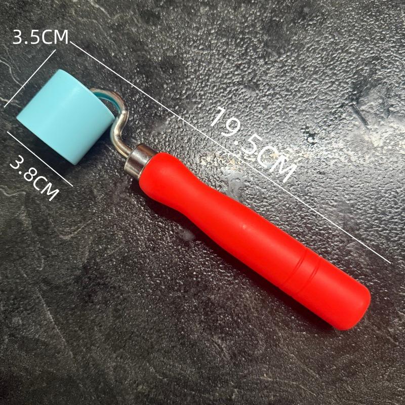 High-Quality Wallpaper Seam Pressing Roller: Wood & Plastic Bearing