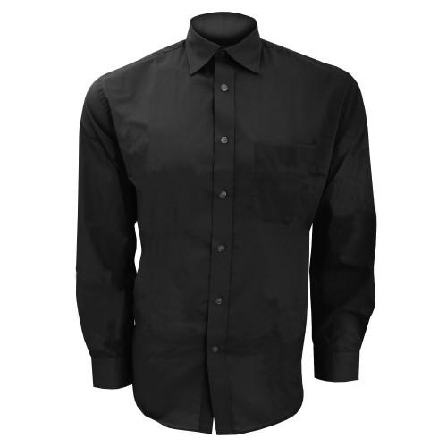 Kustom Kit Mens Long Sleeve Business Shirt