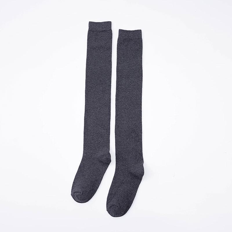 JK Korean Style Over-the-Knee Socks for Women – Spring/Autumn Mid-Calf, Japanese School Style, Slim-Fit.