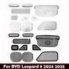 For BYD Leopard 8 FangChengBao 8 DENZA B8 2024 2025 Car Interior Audio Speaker Horn Cover Loudspeaker Cover Trim Accessories