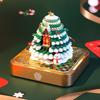 2026 Desk Calendar With Led Light Christmas Tree Sculpture 3D Tear-Away Calendar Paper Carving Art Christmas Day Decoration