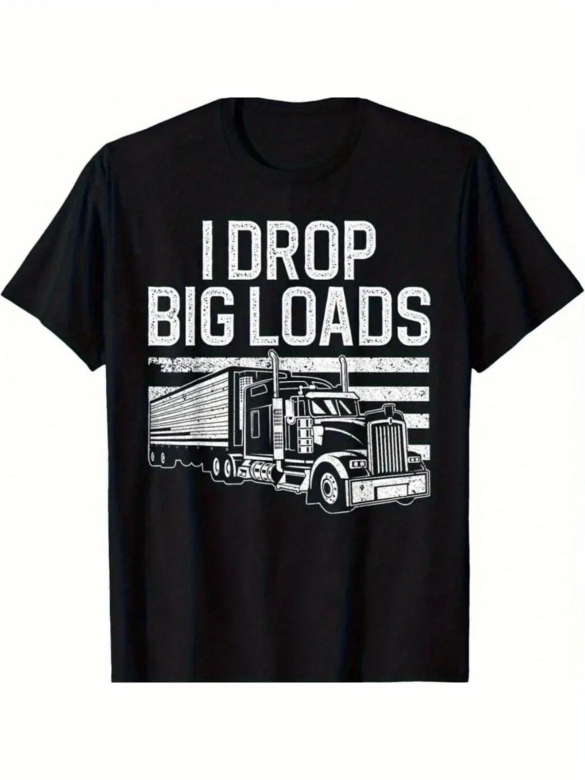 eHumorous Trucker-Themed Apparel for Both Men And Women, Featuring a Comfortable S разноцветный