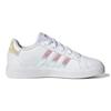 adidas Grand Court 2.0 Big Kid 'White Iridescent' GY2326