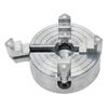 High Precison 3-Jaw Lathe Chuck Self Centering Zinc Alloy Wood Turning Chuck