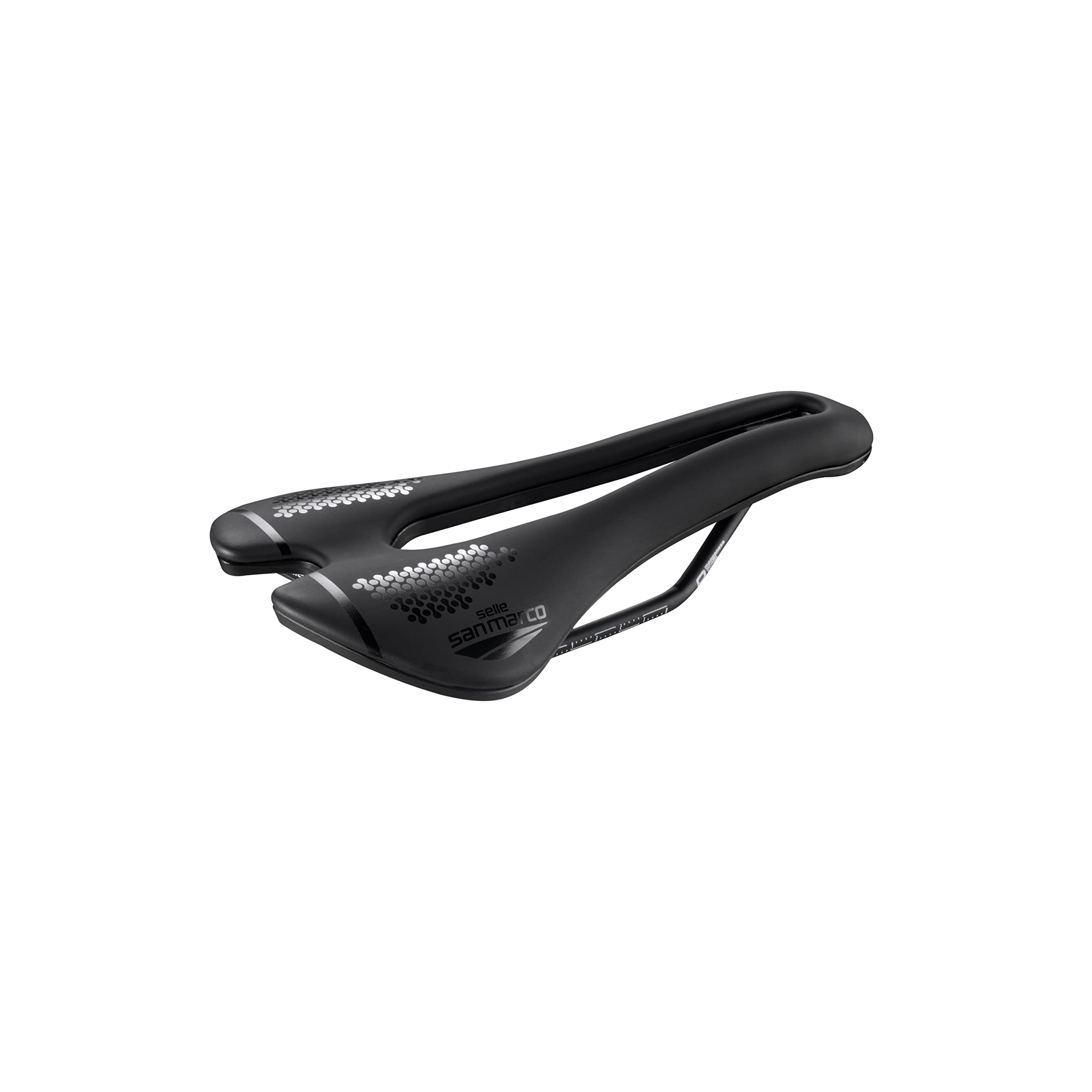 Selle San Marco Aspide Short Dynamic Wide Bicycle Size L3 155mm W x 250mm L Saddle, - (911MW401) чёрный
