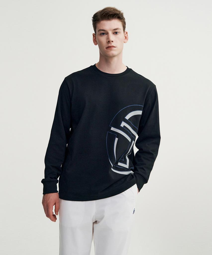 SERGIO TACCHINI M Daily Big Logo Long Sleeve T-Shirt
