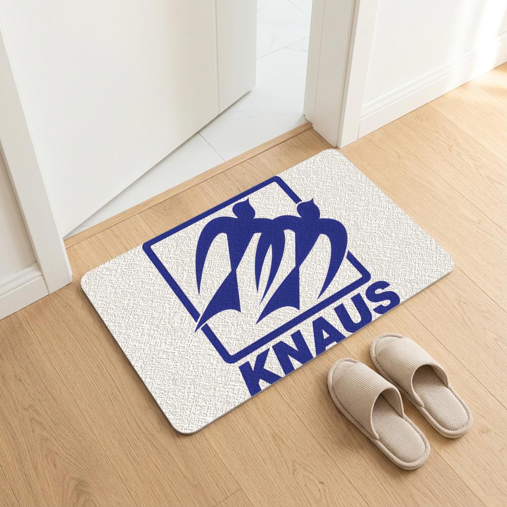 Floor Mat Diatomite Bath Mat, Quick Dry, Absorbent, Multi-Scene Mat Camping Car Brand K-Knaus 40cm x 60cm