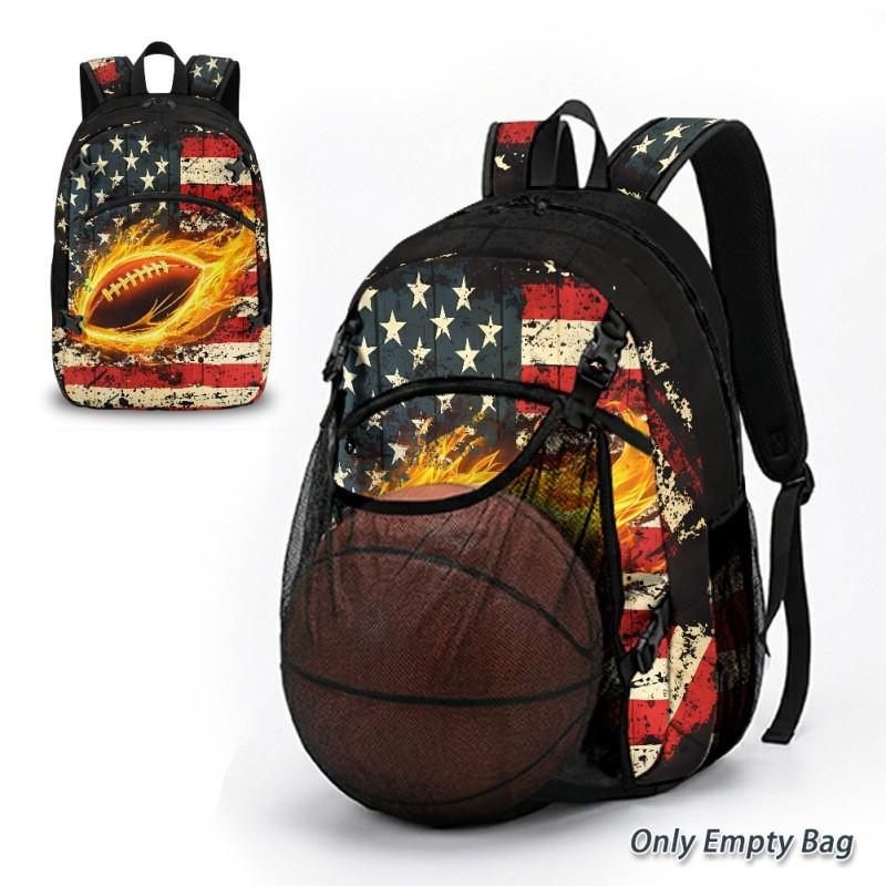 Large Capacity Basketball Backpack Men Women Lightweight Sports Bag Volleyball Soccer Beach Outdoor Use