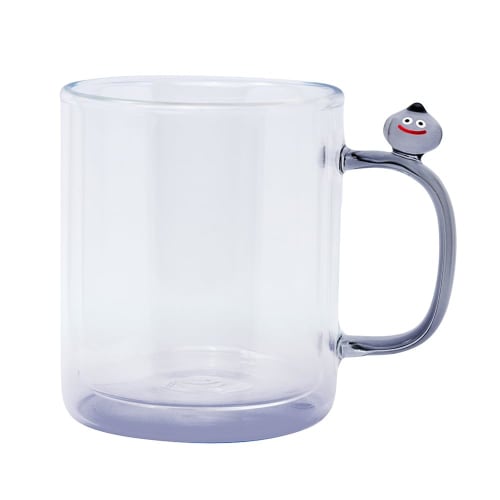 Smile Slime Glass Mug Metal Slime