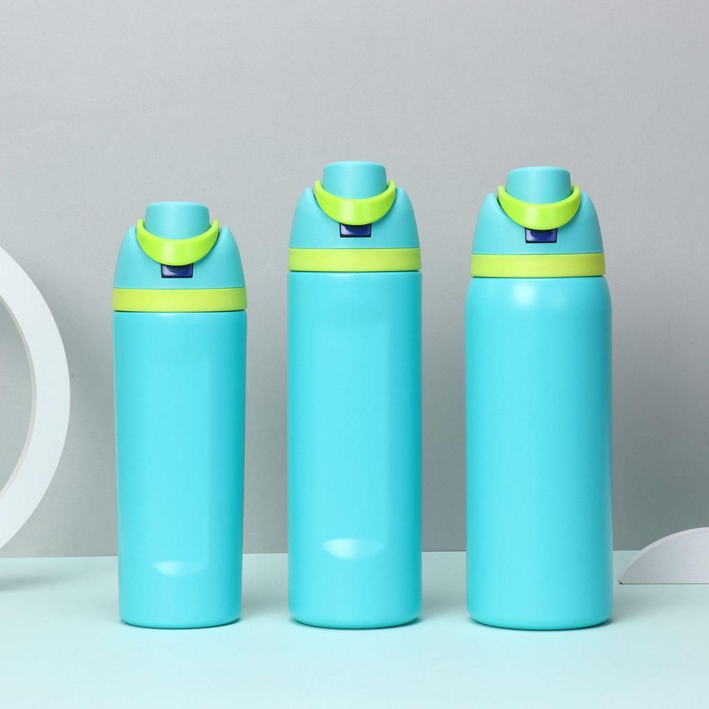 Stainless Steel Insulated Sports Water Bottle - Large Capacity, Portable, Direct Drink