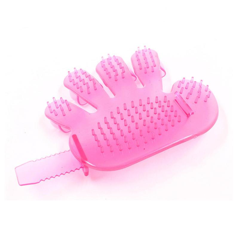 Pet Grooming Bath Brush Five Finger Palm Washing Glove For Cat Dog Hair Massage Pet Cleaning Supplies