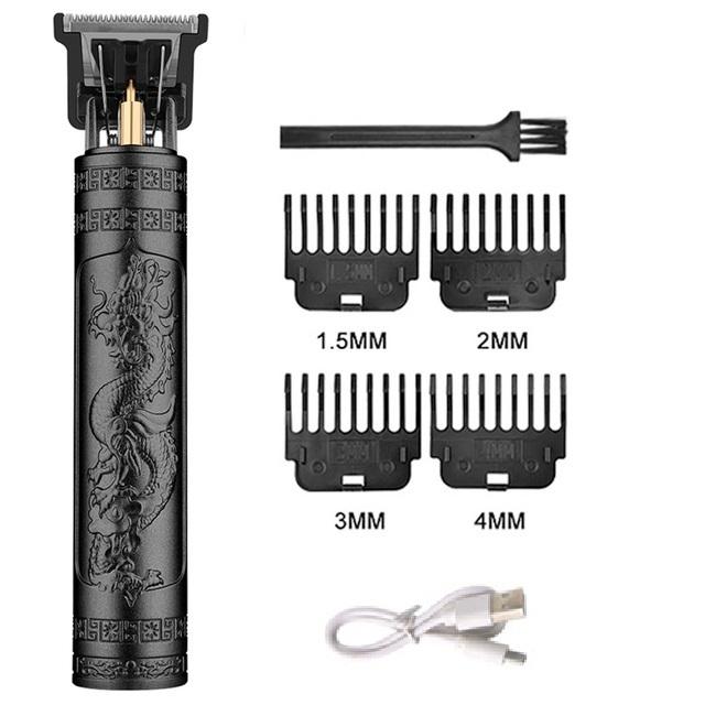Hair Cutting Machine Vintage Original Rechargeable Trimmer for Men Electric Shaver Dragon Cordless Clipper Hair for Barber
