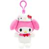 Sanrio Hello Kitty Kuromi Melody Stuffed Toys Pendant Cute Plush Toys Kawaii Keyring Anime Keychain Birthday Gift Party Treats