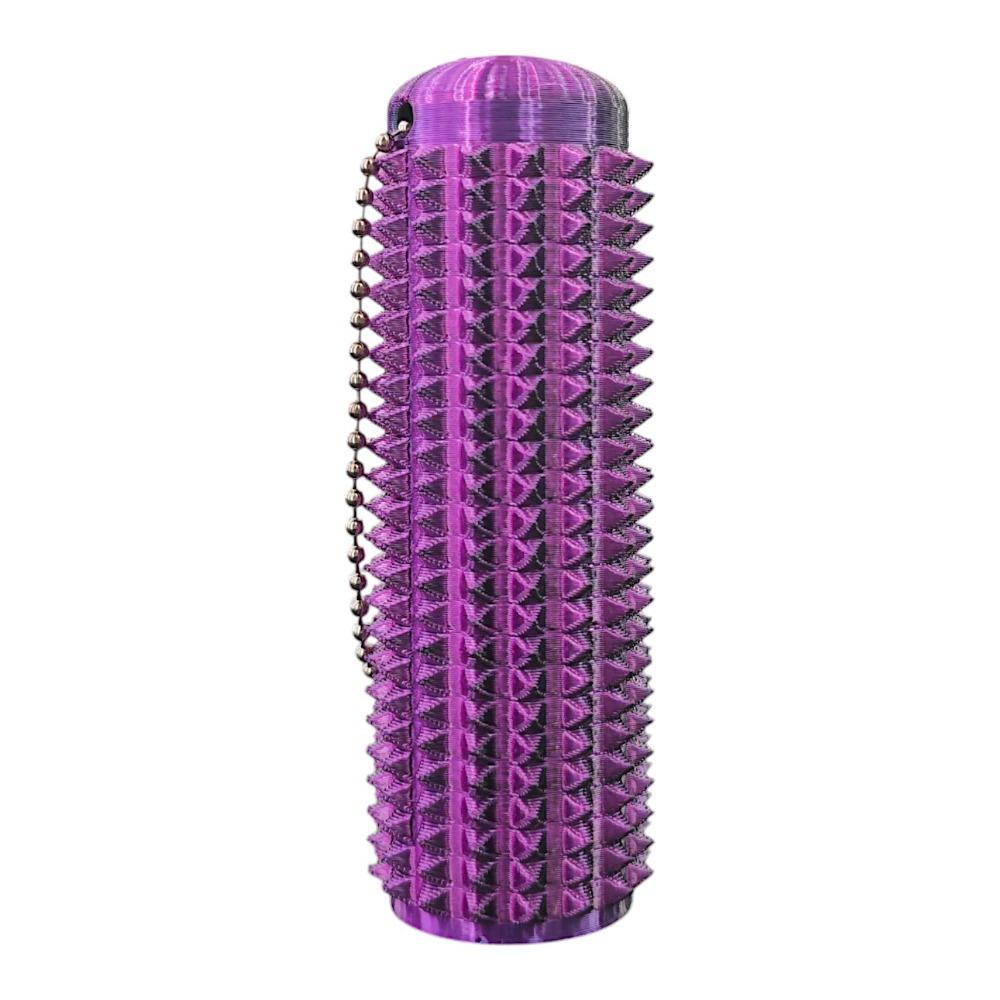 BPA-Free Tactile Sensory Keychain Portable Grippie Stim Keychain Spiky Grip Toy  Office Desk