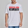 T Shirt Unisex Casual Short Sleeve Shirt Brazilian Jiu Jitsu Text Design Brand Plus Size Tshirt Fashion Lightweight Tee Casual