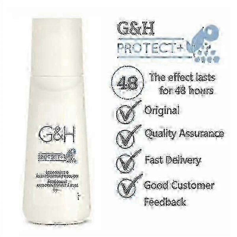 X 3 Flasche Gh Protect+ Deodorant Antitranspirant Roll-on Größe 100 ml.