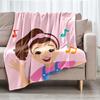 Ms. Rachel Theme Printed Blanket - Perfect for Couch, Bed, Travel & Outdoor Use | Machine Washable, Cozy & Durable.