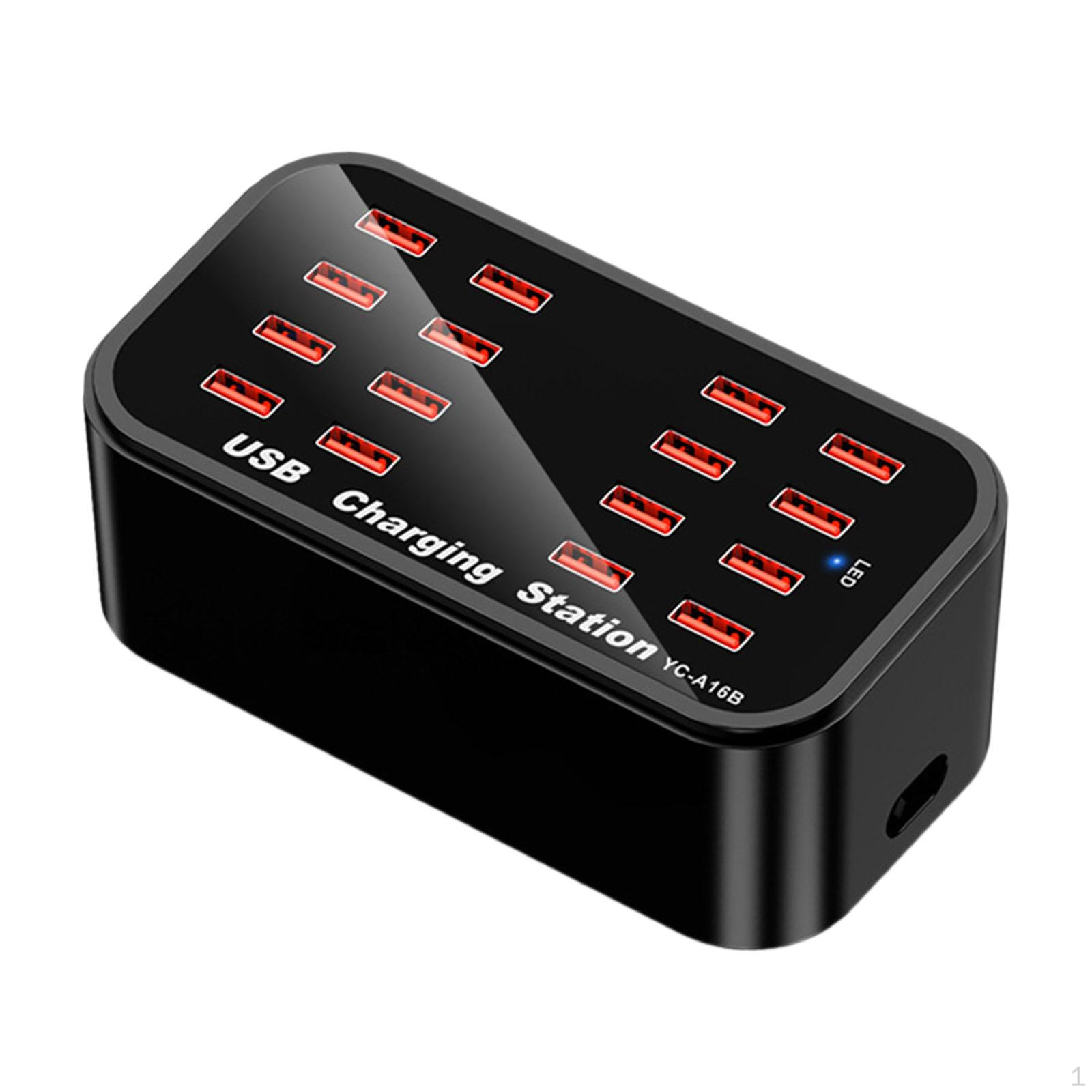 

Многопортовая USB зарядная станция концентратор настольный дорожный для наушников