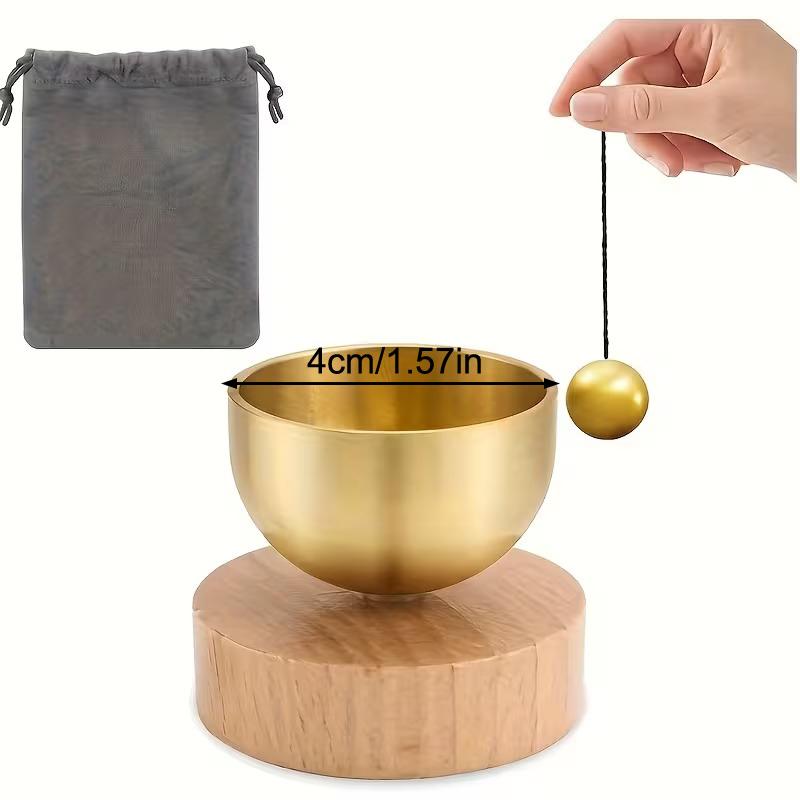 Mini Zestaw Mis Tybetańskich Do Jogi Medytacji Relaksu Uważności Czakr Do Leczenia | Miedziana Miska Dźwiękowa Do Samoregulacji