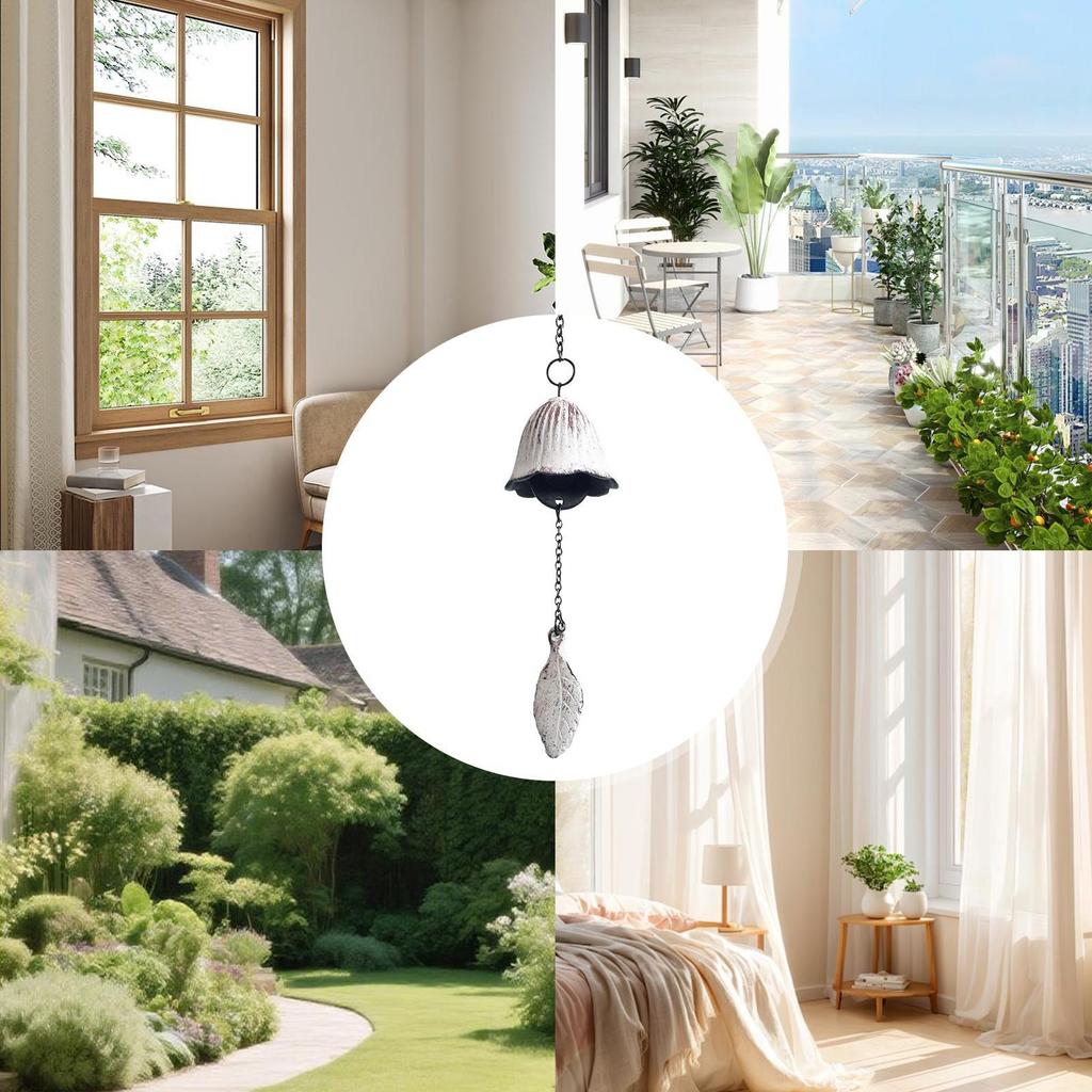 Yard Wind Chimes Japanese Wind Chimes for Outside Japanese Bless Small Wind Chimes Outdoor Metal Decor for Home Patio Porch