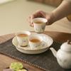 2pc/set Pure Hand-painted Bamboo Persimmon Master Cup Household Cup Single Cups Mugs Smelling Tea Bowl Tea Items Ornament 45ml