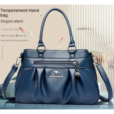 Bolsos blancos de lujo para mujer, bolsos cruzados de diseñador para mujer, nuevo bolso de hombro de cuero, bolso grande informal para mujer 2023