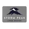 VIKAMA Luxury Snow Peak Doormat, Non-Slip Entryway Rug, Soft Carpet For Kitchen, Bedroom, And Home Flooring
