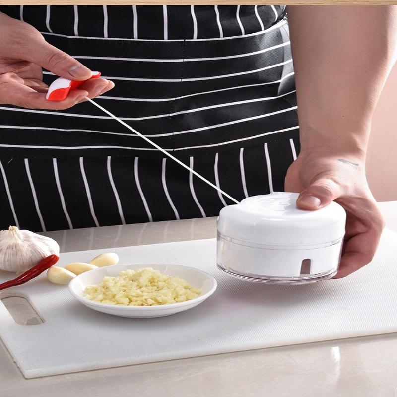 1Pc Mashed Garlic, Garlic Press, Manual Garlic Puller, Cut Garlic, Stir Garlic, 1 Garlic Grinder