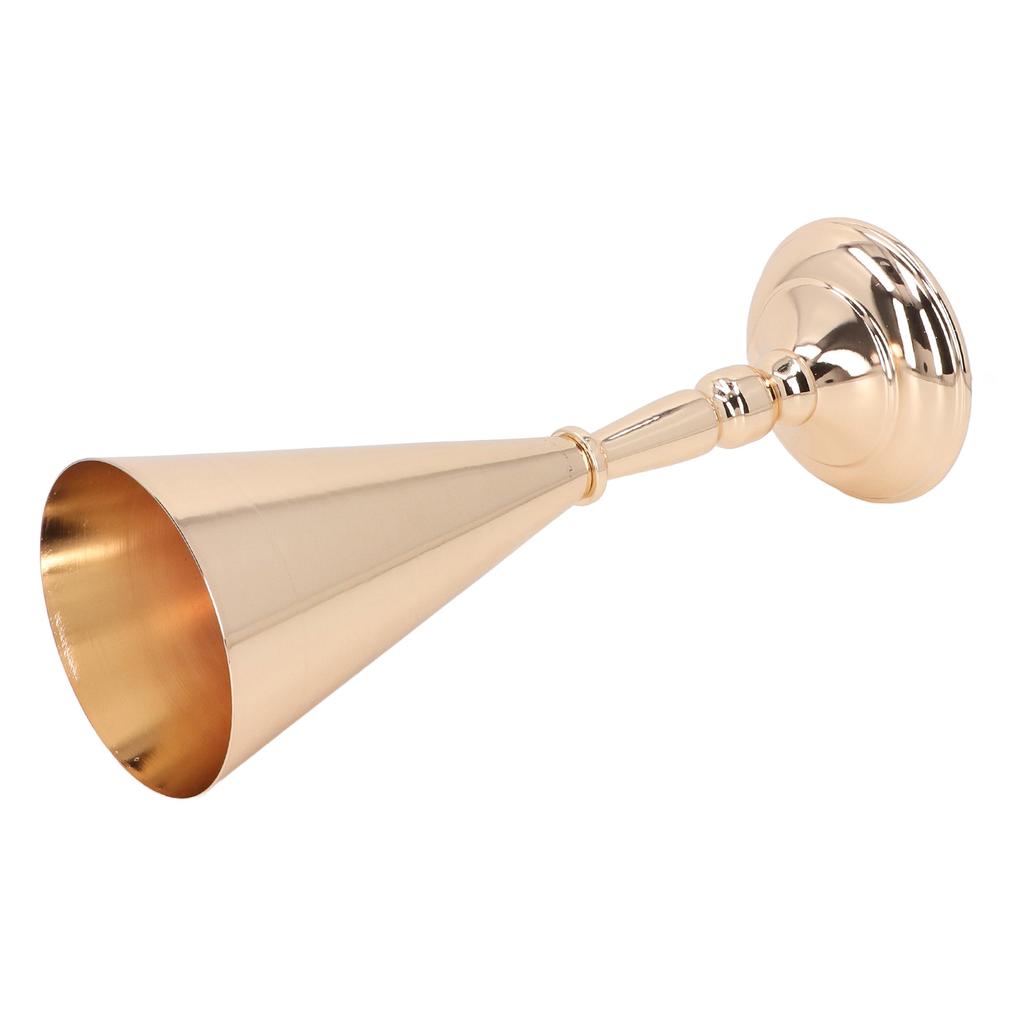 Goldene Eisenvase Europäischer Stil Exquisite Dekorative Vintage Blumenvase für Hochzeit Hotel Party