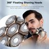 7 Electric Floating Shaving Hds, Coiper Brd   Facial  r, Nose Trimmer, IPX7 Washable, USB Rechargble, LCD Display