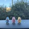6pcs La Bu Bu Car Decorations, Cute SMT Ornaments for Center Control Screen, Car Interior Supplies