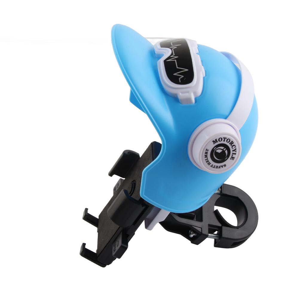 Soporte Impermeable Resistente al Sol para Teléfono Móvil en Casco, Soporte de Navegación para Teléfono para Motocicleta Eléctrica