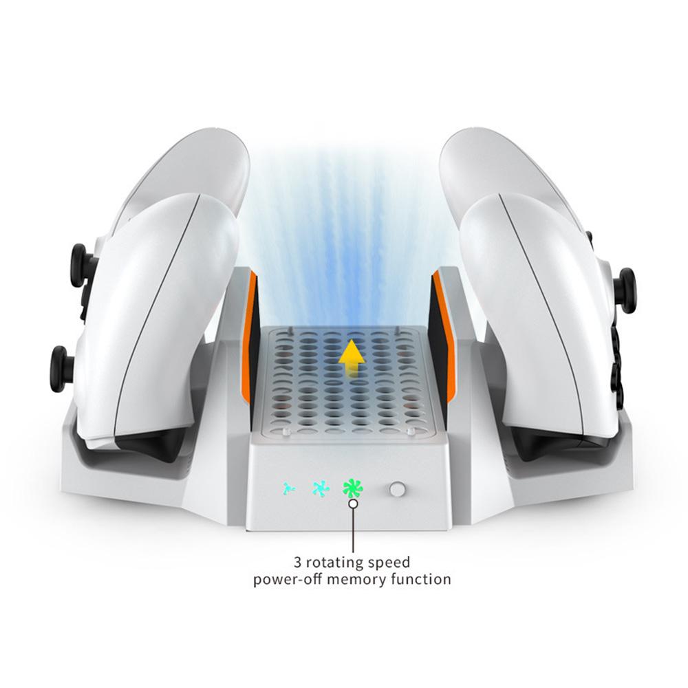 DOBE TYX-0663 For Xbox Series S/X Vertical Cooling Charging Stand Dual Controller Holder Base