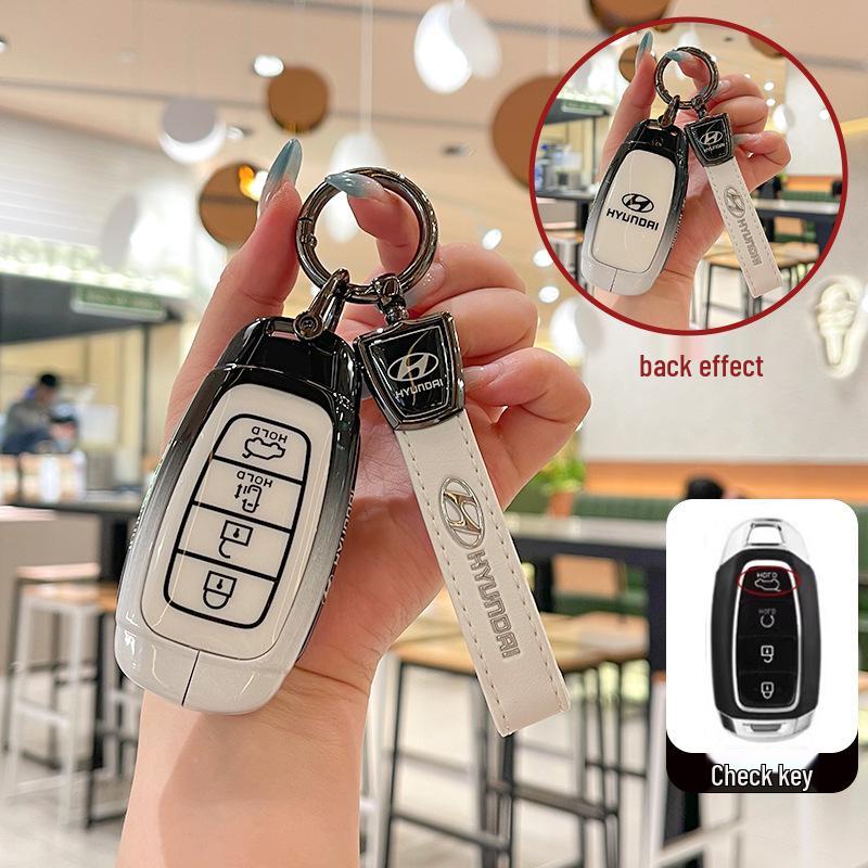 2021-2023 Hyundai CUSTO Key Case: Metal Car Key Buckle Shell