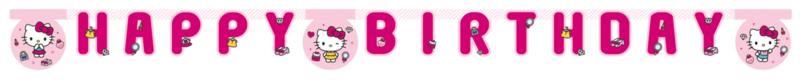 Hello Kitty Party Garland Birthday Banner 200cm